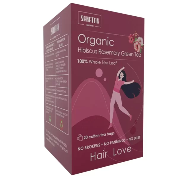 Hibiscus Rosemary Hair Love Green Tea - Image 2
