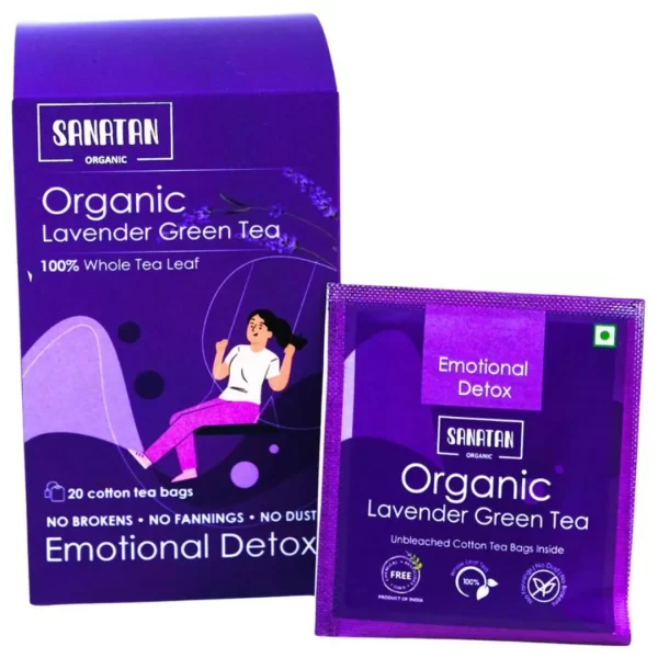 Lavender Emotional Detox Green Tea