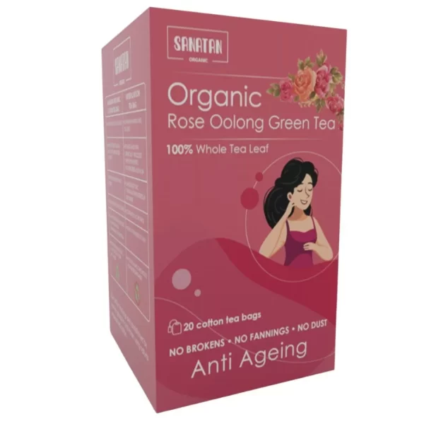 Rose Anti Ageing Oolong Tea - Image 3