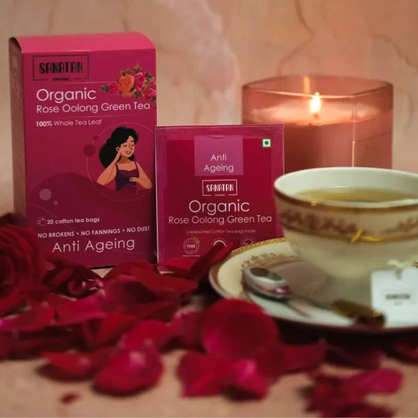 Rose Anti Ageing Oolong Tea - Image 11
