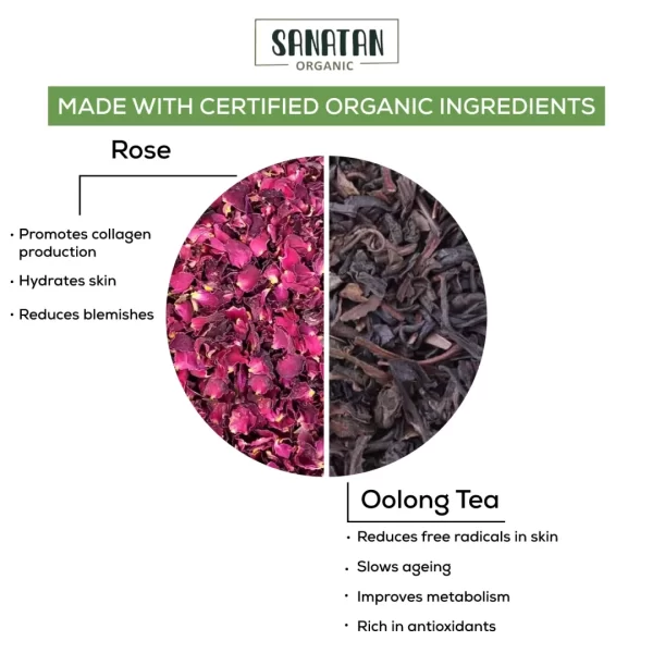 Rose Anti Ageing Oolong Tea - Image 6