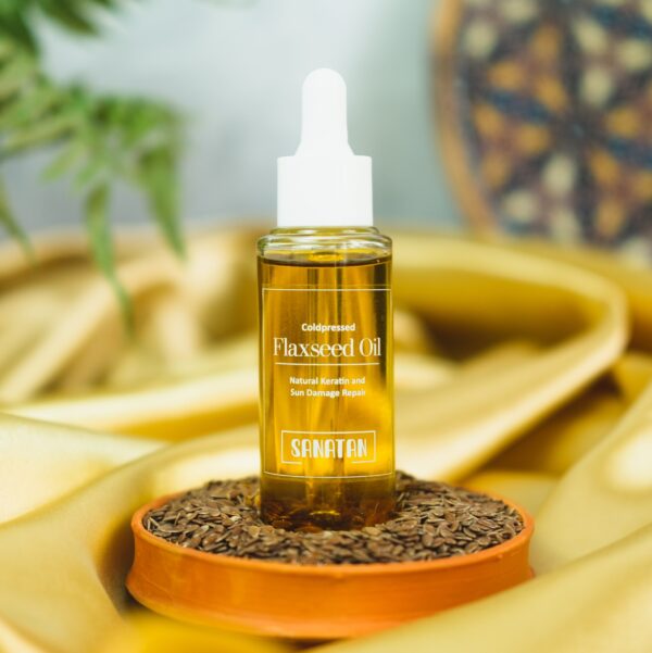 Flaxseed Oil [Coldpressed Oil of Flaxseeds for Hair]-50ml