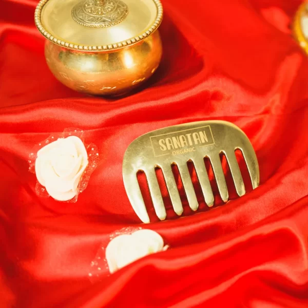 Kansa Comb (Hand-made with Copper, Bronze and Tin) - Image 2